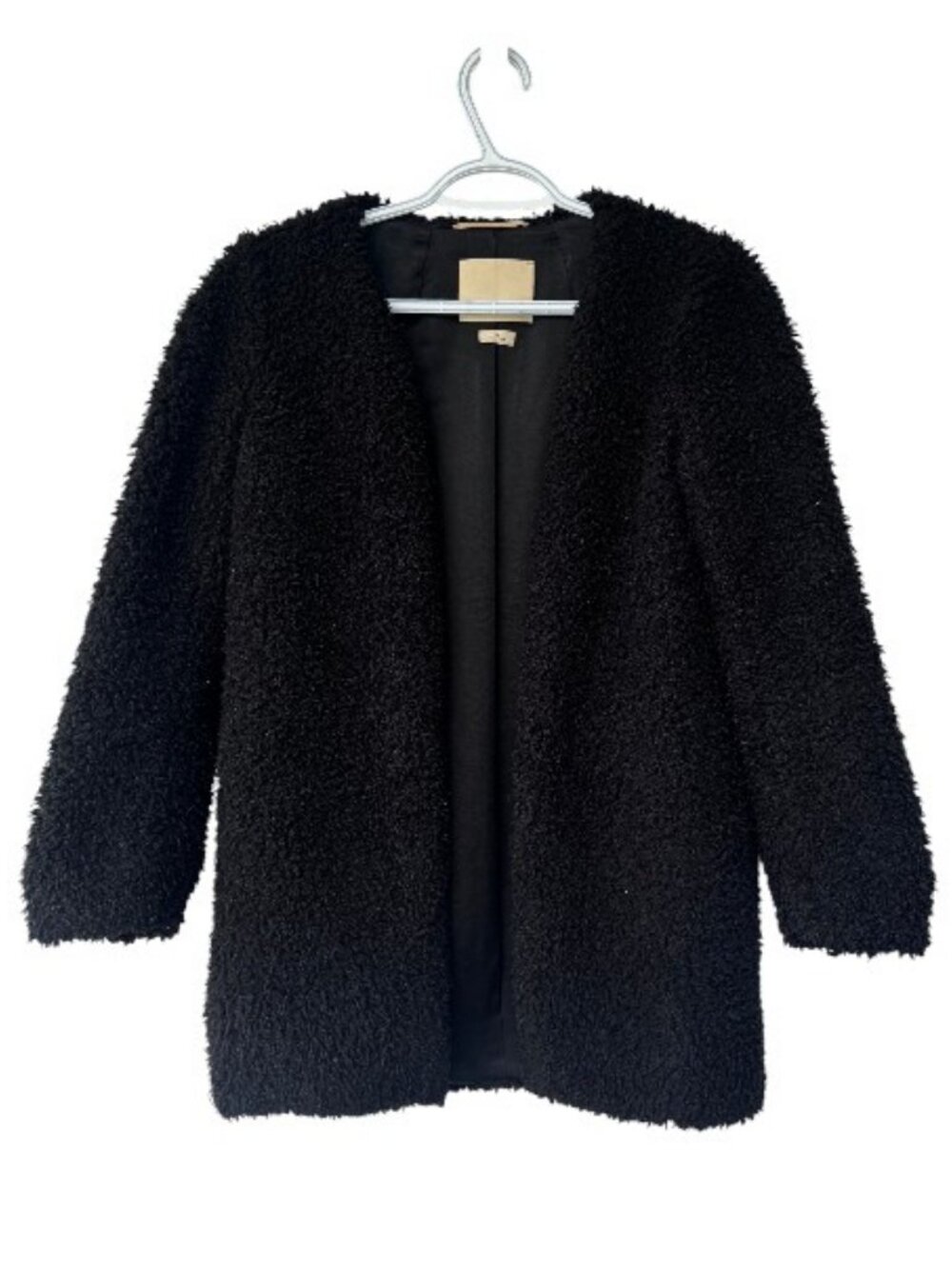 Wilfred Laboratoire teddy coat black women's size XS - Picture 3 of 7